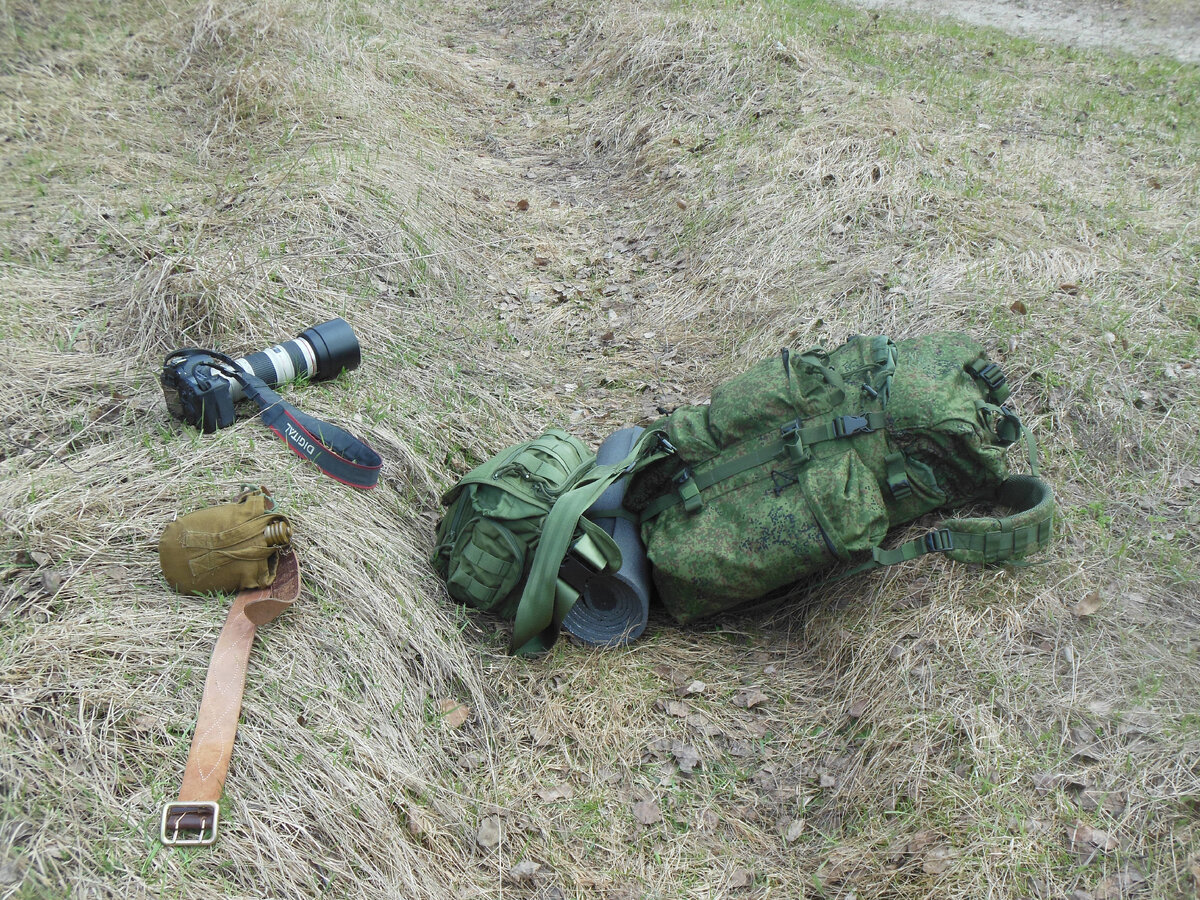 Привал на "волшебной" поляне