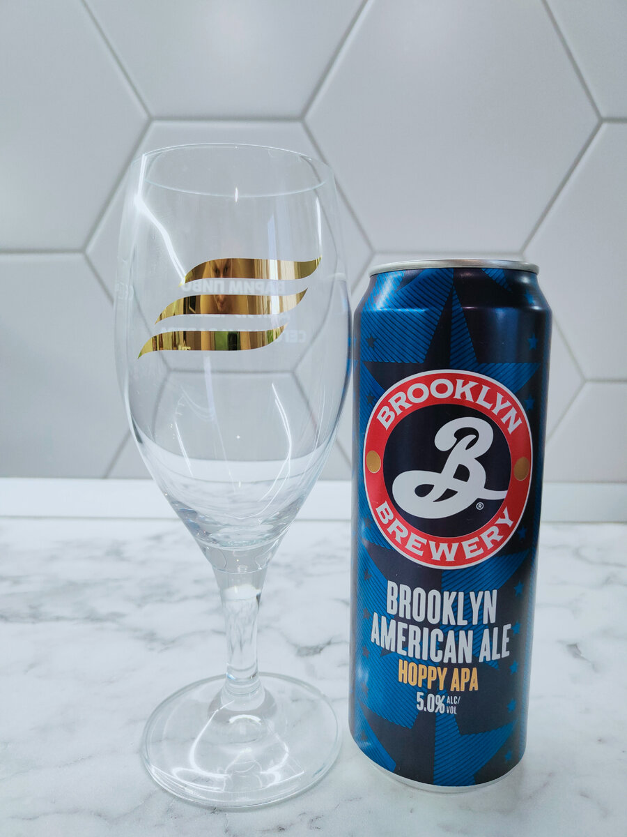 Пиво от Балтики "Brooklyn American Ale Hoppy APA" ("Бруклин Американ Эль Хоппи АПА")