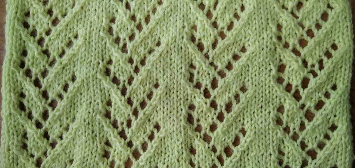 Лицевая сторона узора