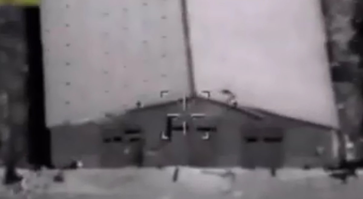 Кадры с камеры боевой части ракеты "Изделие 305". Открытые медиафайлы МО РФ