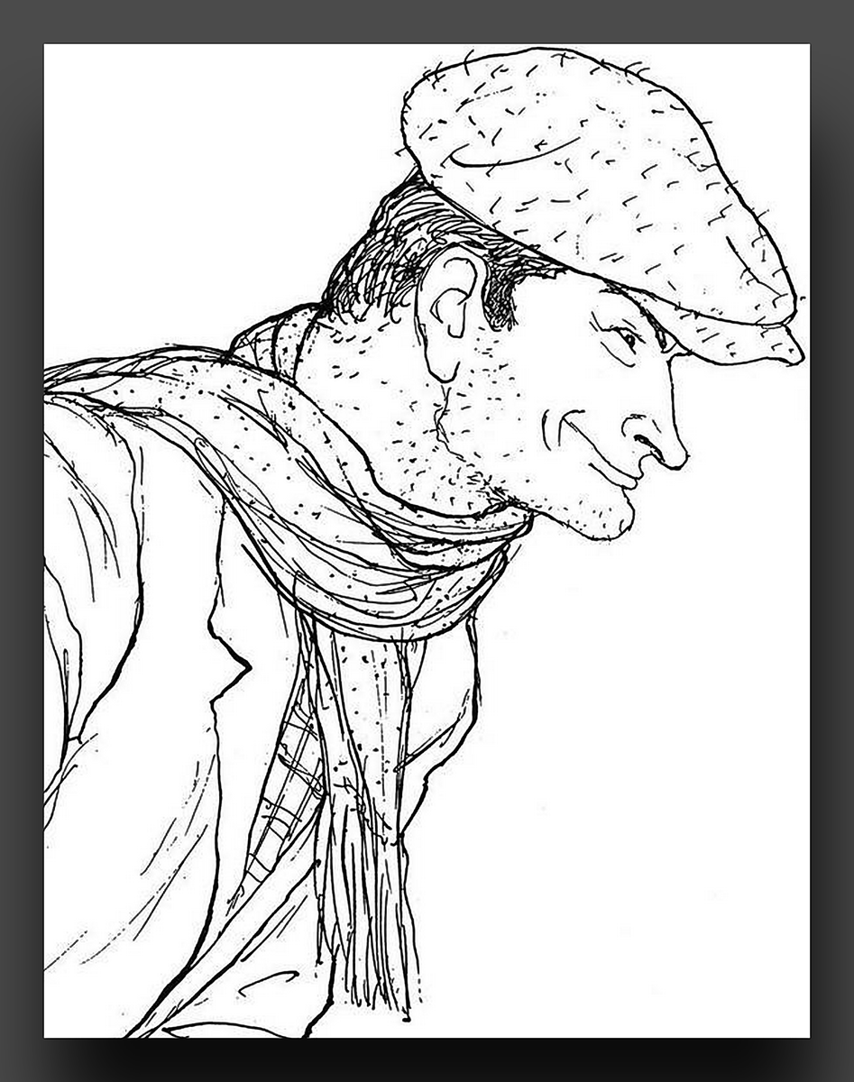 Остап Бендер по версии творческого коллектива советских художников-графиков