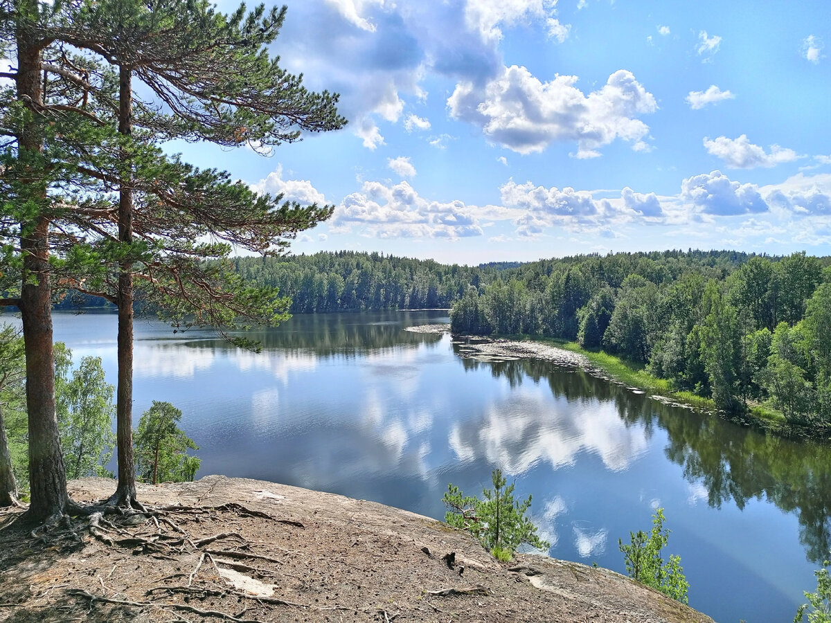 Озеро Ястребиное на велосипеде