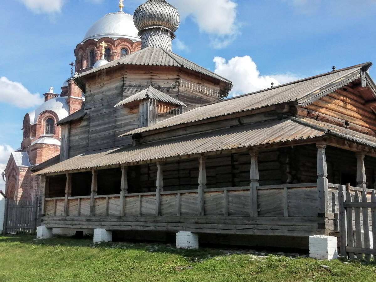 Остров Свияжск в Казани зимой