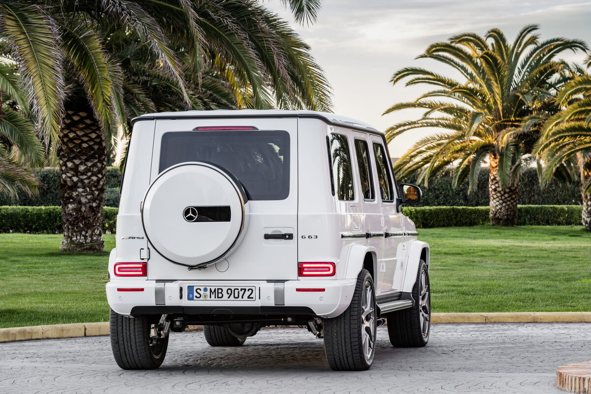 The Mercedes g class g63 AMG