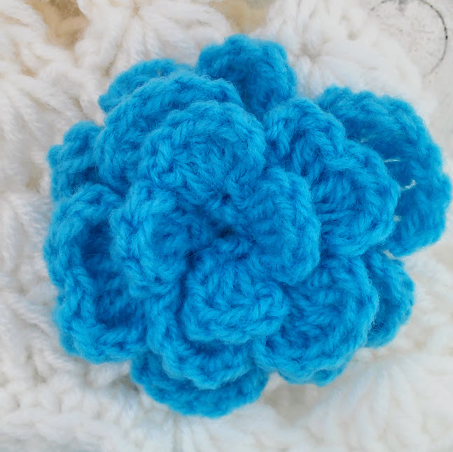 Как связать цветок крючком Урок 36 How to crochet flower