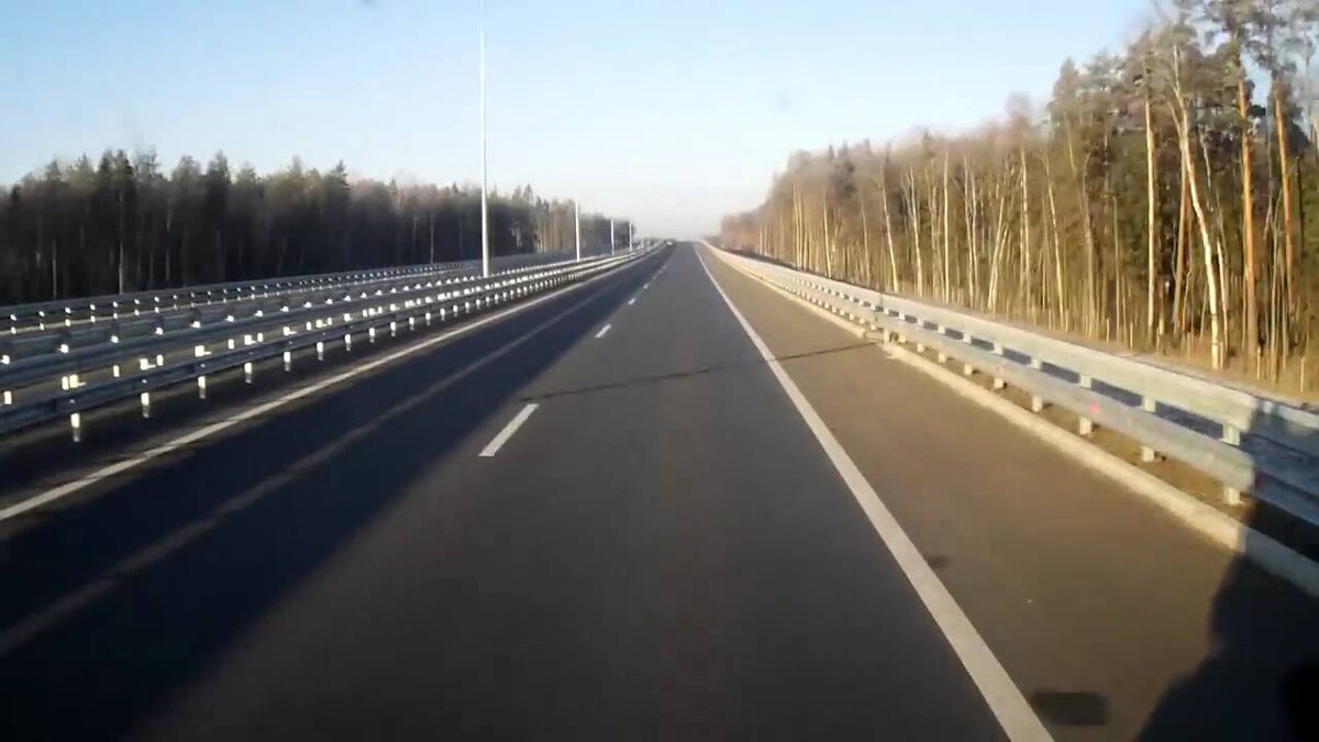 (трасса на территории Тверской области)