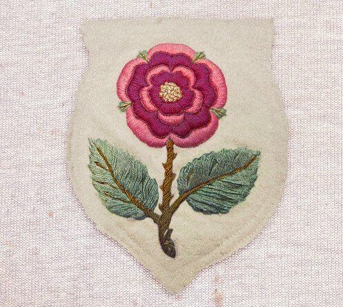 Эмблема на майках «Манчестер Юнайтед» в финале Кубка Англии 1909 года