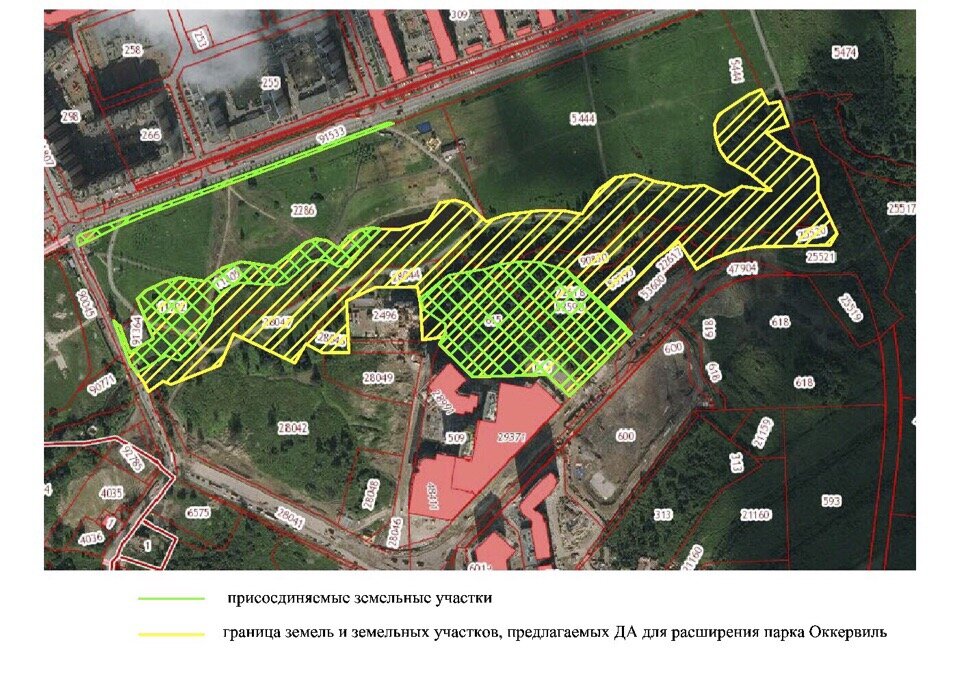 Парк оккервиль план