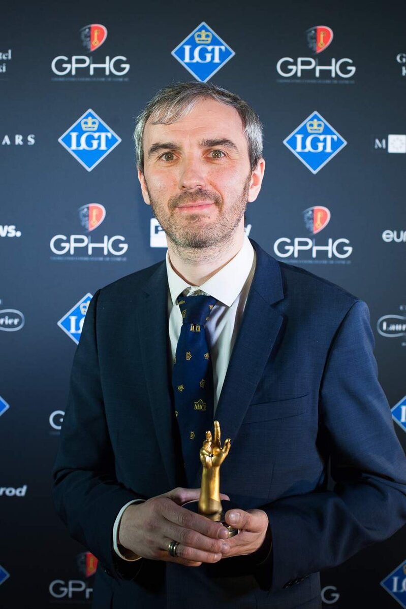 Константин Чайкин на церемонии часового “Оскара” — GPHG 2018