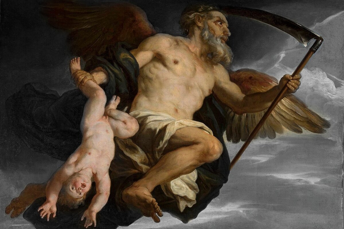 Уран во время возвращения своих детей