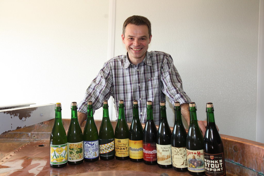                                           Хозяин и главный пивовар Dupont Оливье Дедейкер 