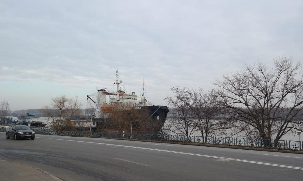 Галац. Берег Дуная