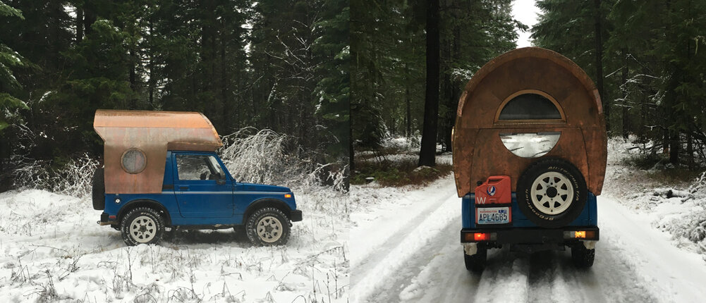 Медный кунг выглядит очень футуристично