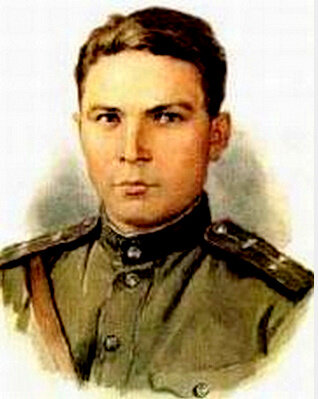 А так выглядел во время войны сам лейтенант С. В. Коновалов.