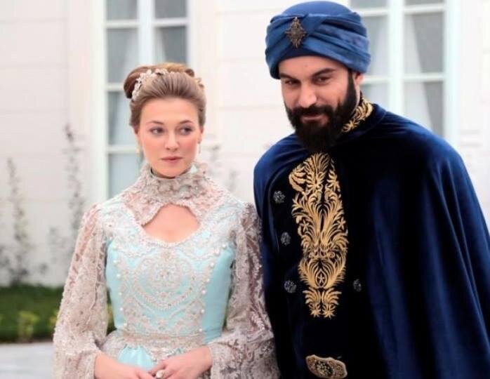 Анна и Махмуд в сериале "Султан моего сердца"