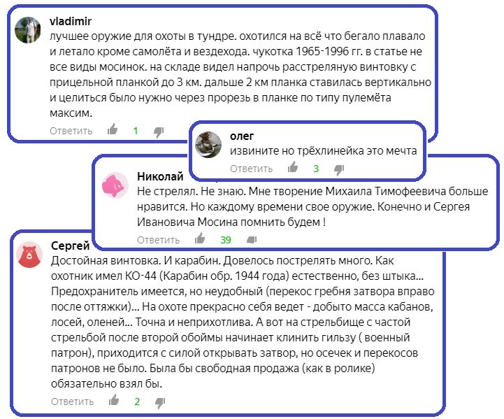 Комментарии читателей 