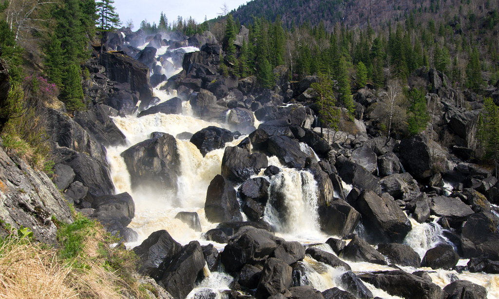  Водопад Учар