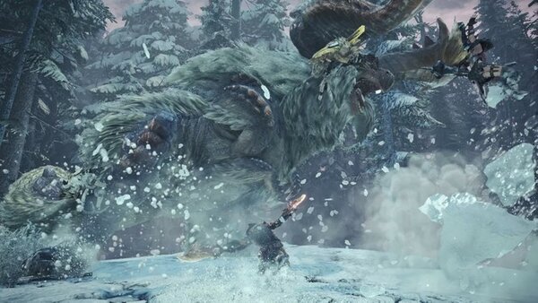 Ледяной дракон в Monster Hunter: World