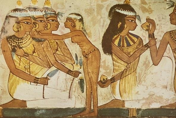 рисунок быт древних египтян | Дзен