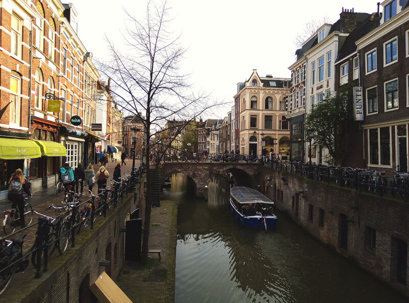 Старый город Утрехта. Фото автора 