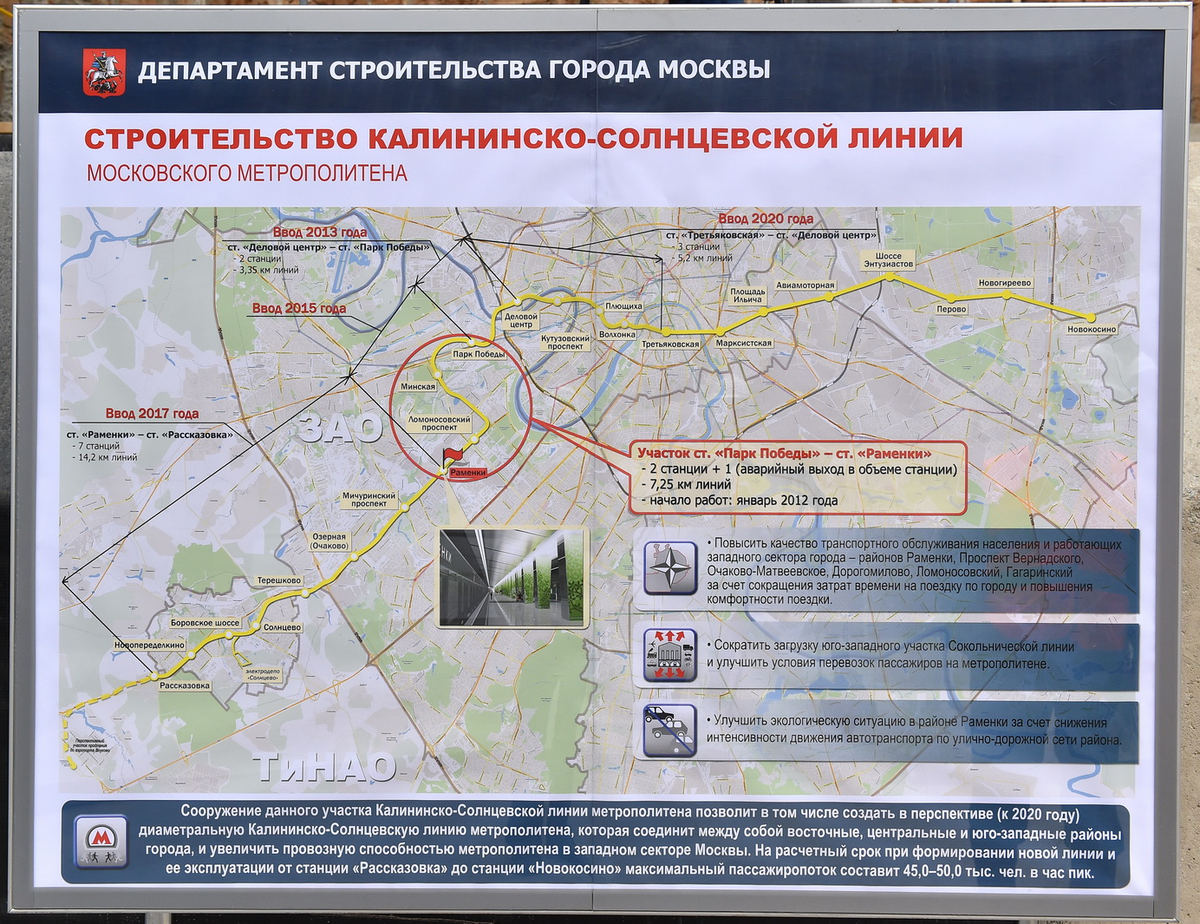 Раменки метро схема