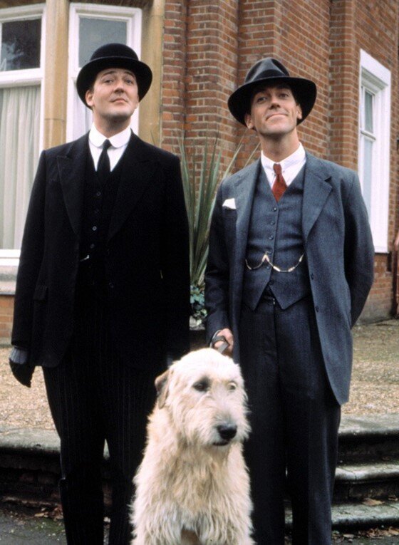 Кадр из сериала "Дживс и Вустер".