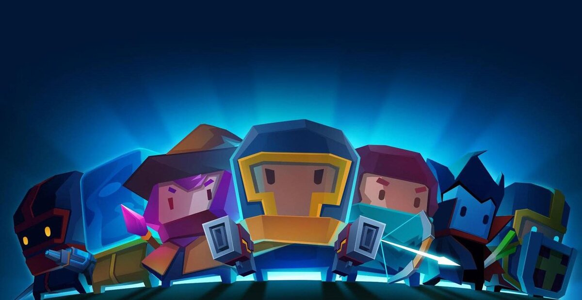 Стартовый экран игры, вот так выглядит основная графика в игре, но все таки это пиксели.