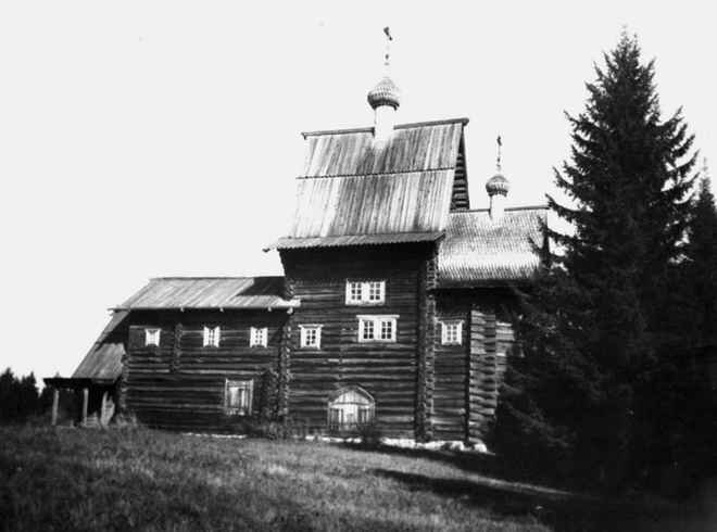 Богородицкая церковь. Село Тохтарево. Пермская область. 1694 г. (Источник: http://m-der.ru/store/10006298/10006335/10006344/10007271/)