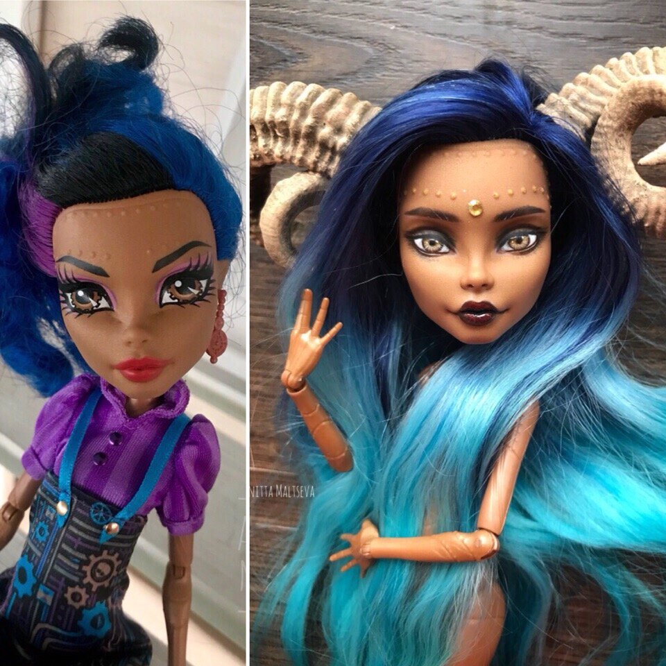 До и После прошивки и перерисовки