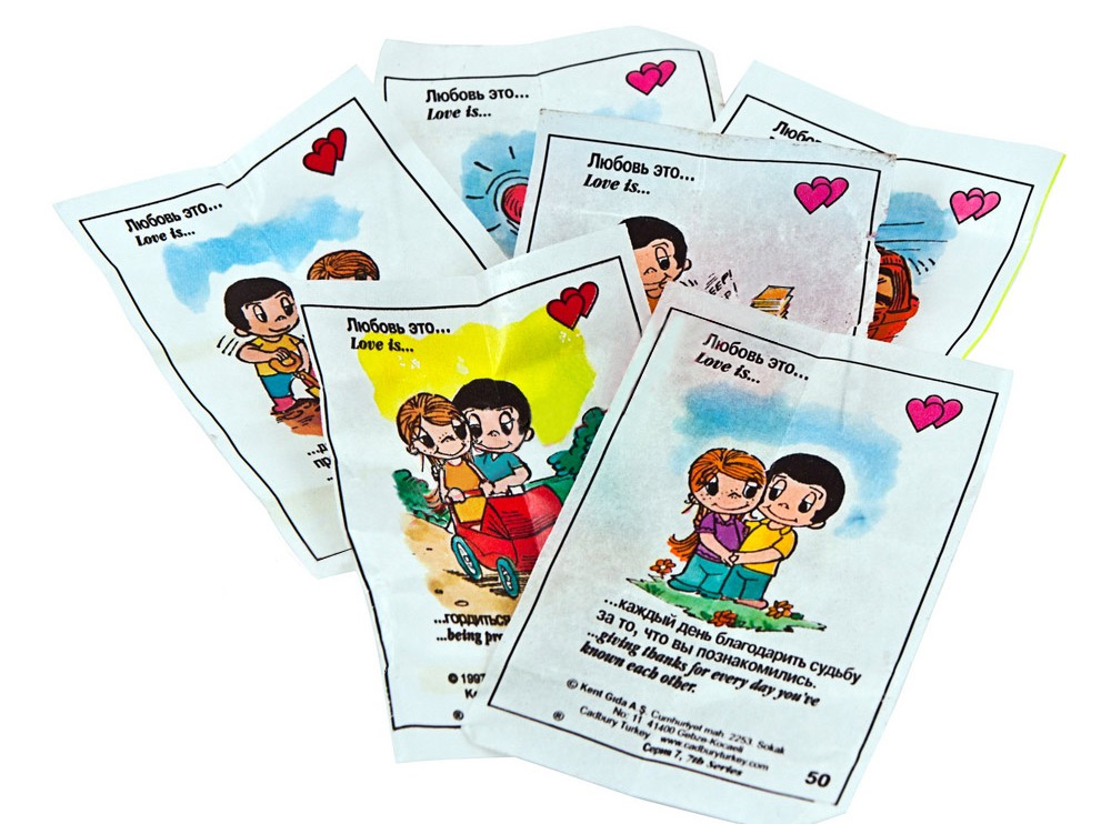 Love do am. Love is жевательная резинка вкладыши. Вкладыши от жвачек Love is. Вкладыши от жевательной резинки Love is. Жвачка лав из фантики