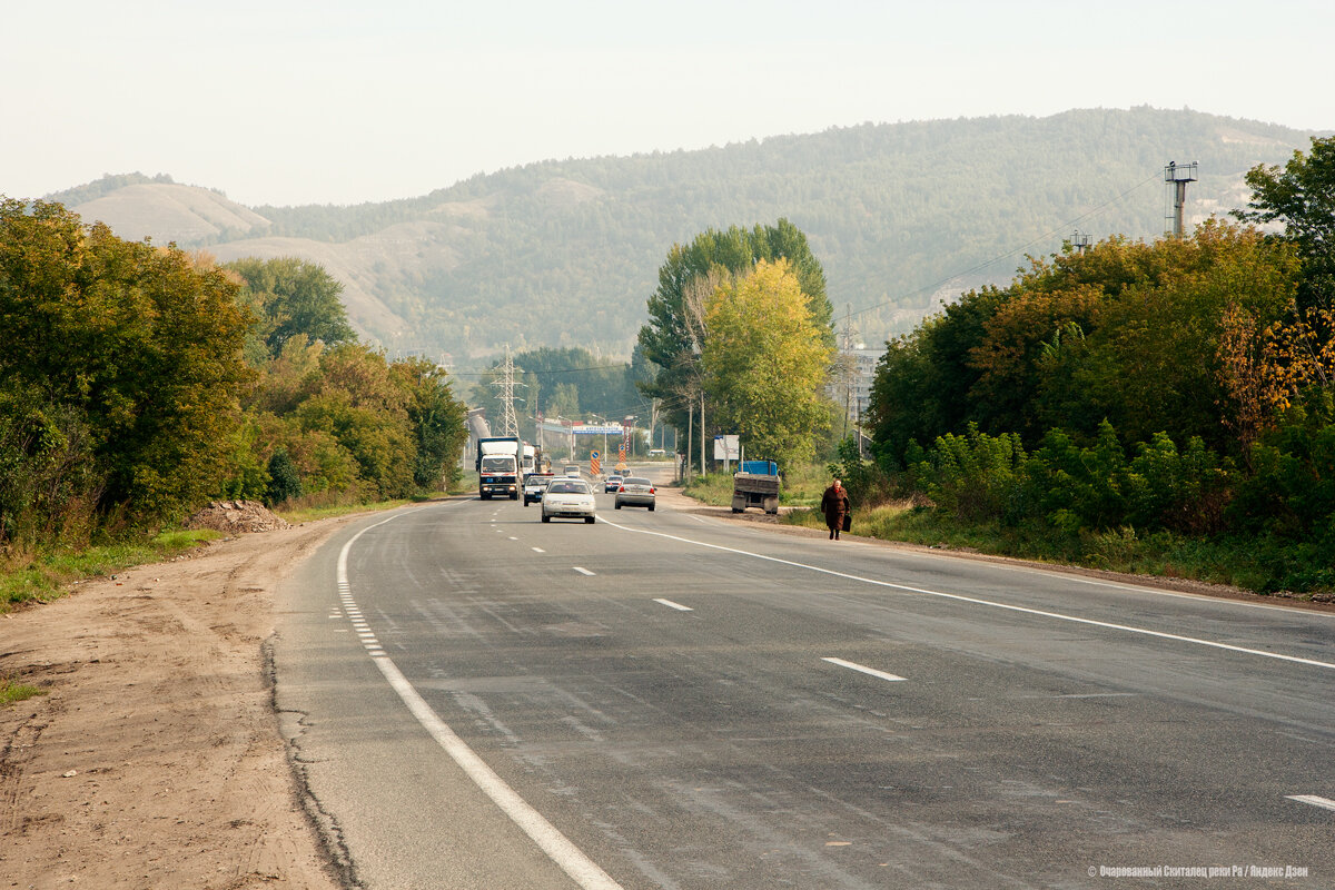 на трассе у Жигулевска