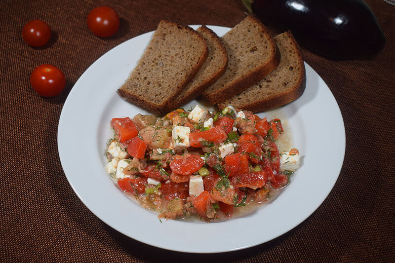 Овощной салат с сербской брынзой рецепт – Сербская кухня: Салаты. «Еда»