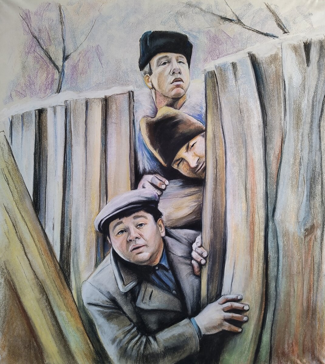 
Наверное все помня эти крылатые фразы с фильма. Я обожаю советские фильмы, в которых снимается эти актеры и те только они😉
⠀
Помню в детстве, под новый год его крутили, и все собирались возле экрана и ржали всей семьёй😜
⠀
Так же сейчас показываю его свой детворе, им тоже он очень сильно нравится.
⠀
Хочу ещё несколько Советских Фильмов написать, только думаю какие🙄 никак не могу решиться 🤔
⠀
А что вы бы мне посоветовали, или так, что вы хотели, что бы я нарисовала? ☝️
⠀
Пишите, буду ждать ваши предложения и пожелания😘
⠀
#советскиефильмы #фильмы #картины #картинамаслом #пастель 