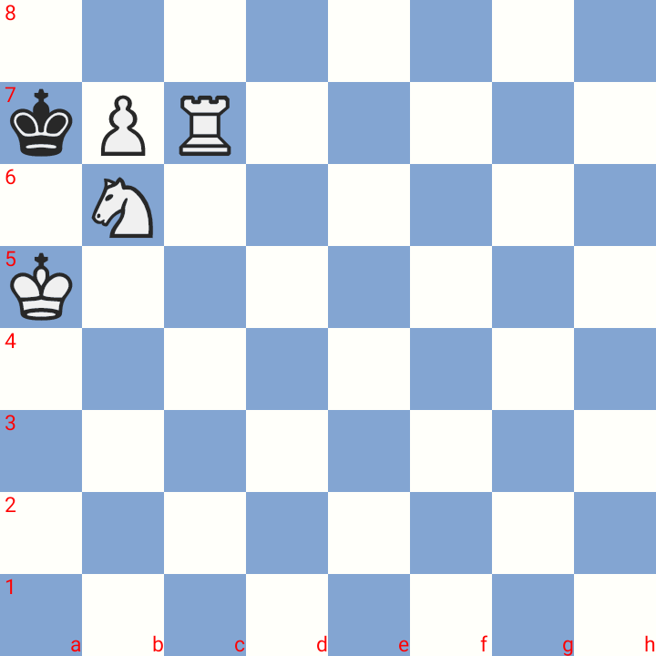 Ход белых. Мат в 1 ход.