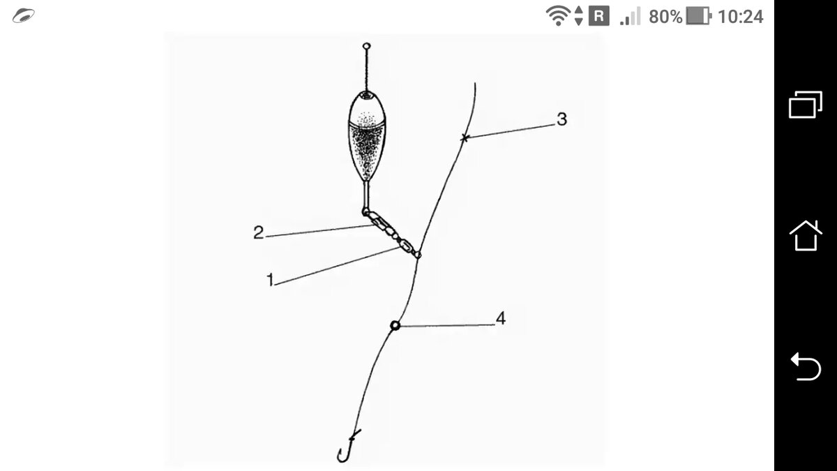 фото Быстрый способ крепления поплавка к леске 0.2 мм + подпасок на дне или нет