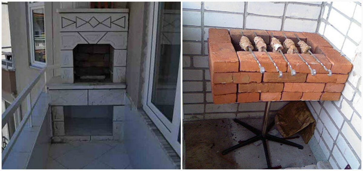 Шашлык на балконе во время карантина: и такие идеи бывают!