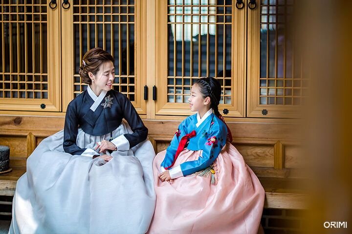 Женский ханбок, фото:  Orimi Hanbok