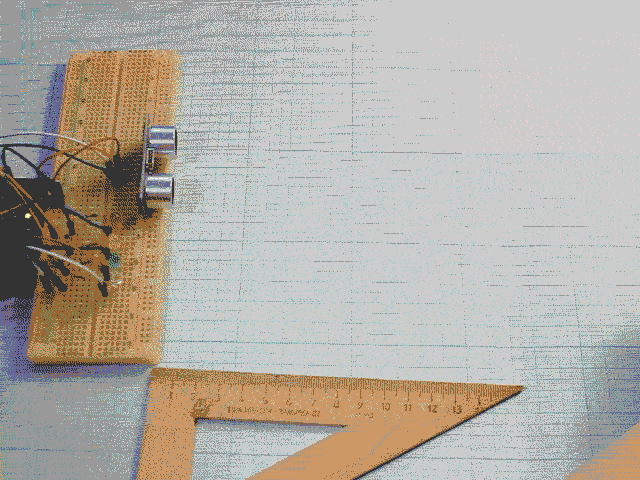 Ультразвуковой датчик расстояния hc-sr04