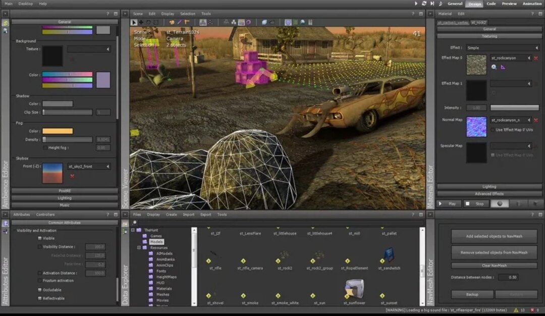 Разве этот процесс - не искусство? Вот новость вышла, анонсировали новый движок.  Мне муж наглядно объяснил, что это. Красиво, верно?