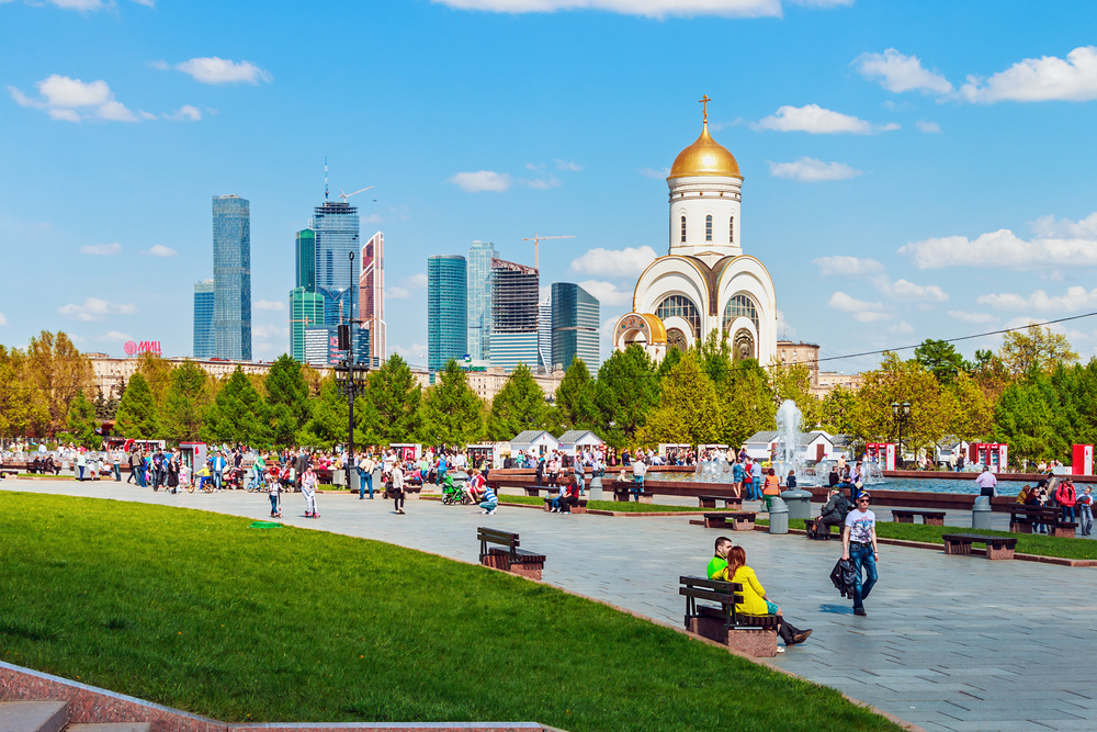 Парк победы. Москва.