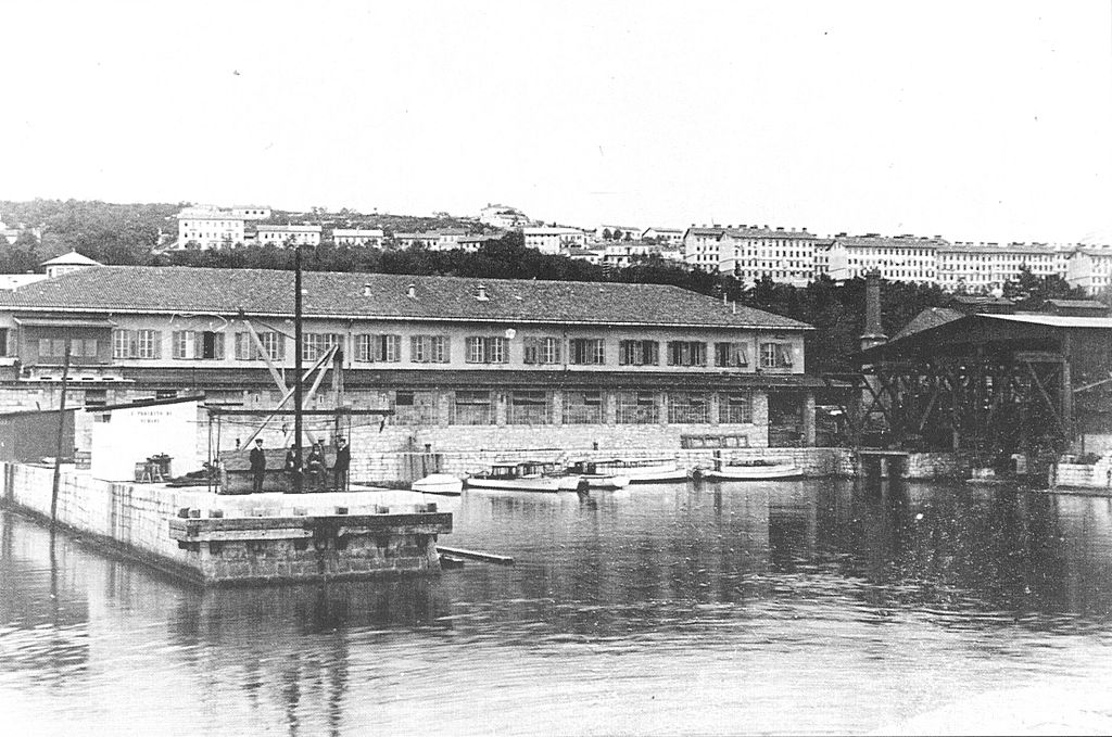 Здание фирмы Уайтхеда в Фиуме, 1910 год.