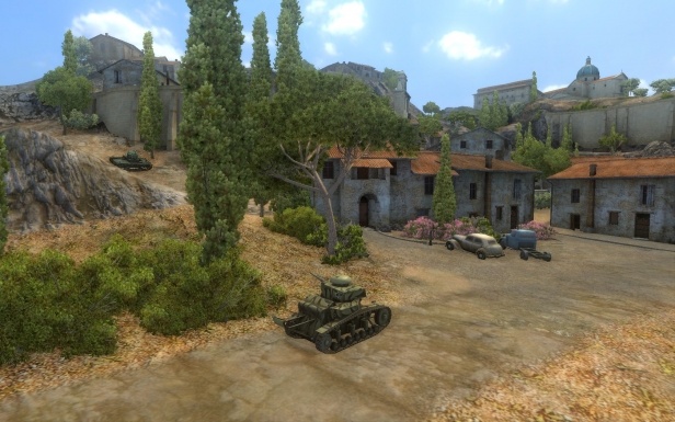 Искать самый бронированный танк на 1 уровне, конечно, немного смешно — при некотором усилии любого из них можно проткнуть пальцем, причем в любую проекцию. Но правила есть правила, и одного представителя мы все же должны выбрать. По ТТХ получается, что это советский МС-1 с показателями 18\16\16 на корпусе и башне. Это аж на 2мм больше, чем у ближайшего преследователя. Мы затрудняемся сказать, от какой пушки может защитить такая броня, но, наверное, иногда может. Если очень уж повезет.