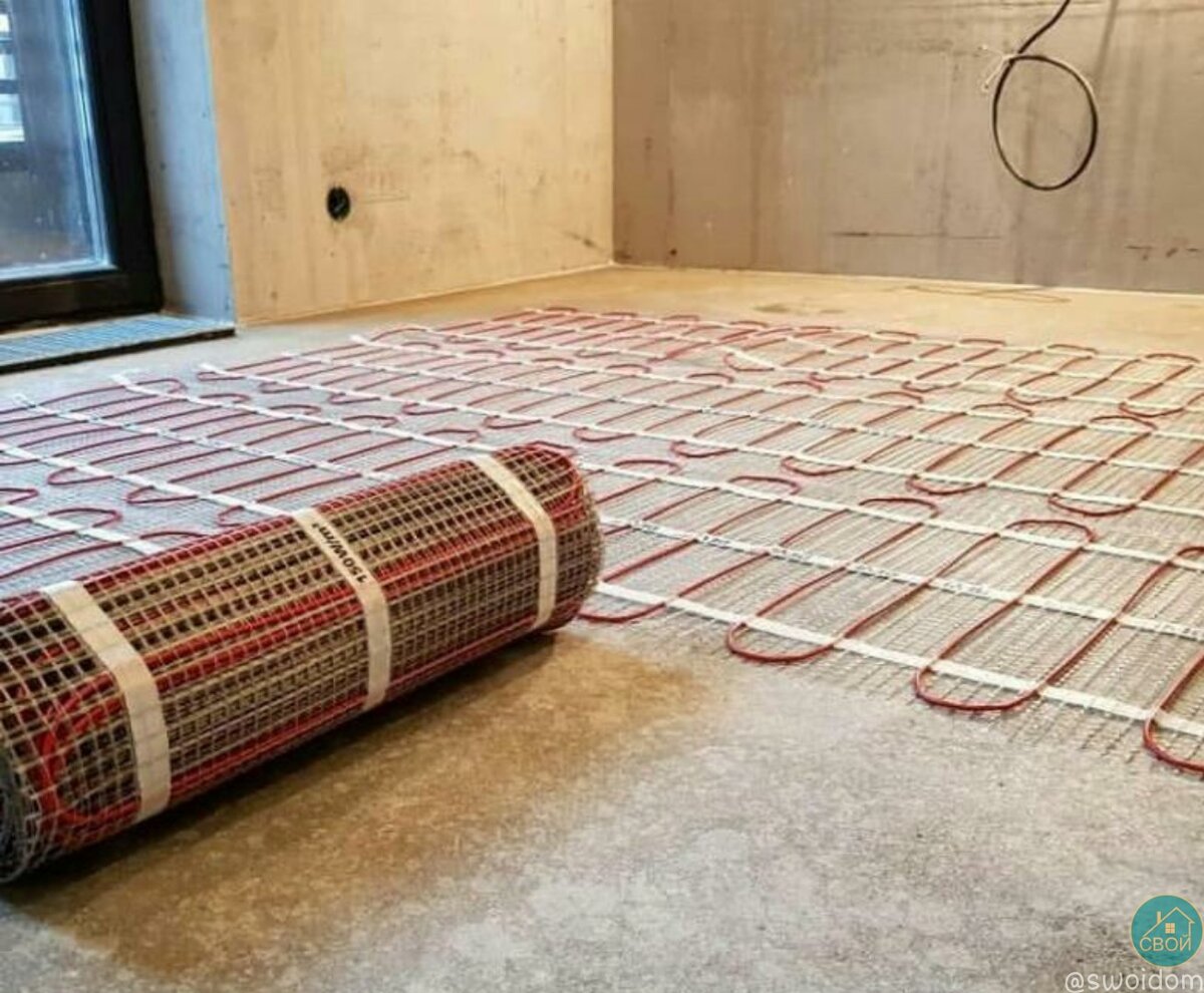 Электрический тёплый пол