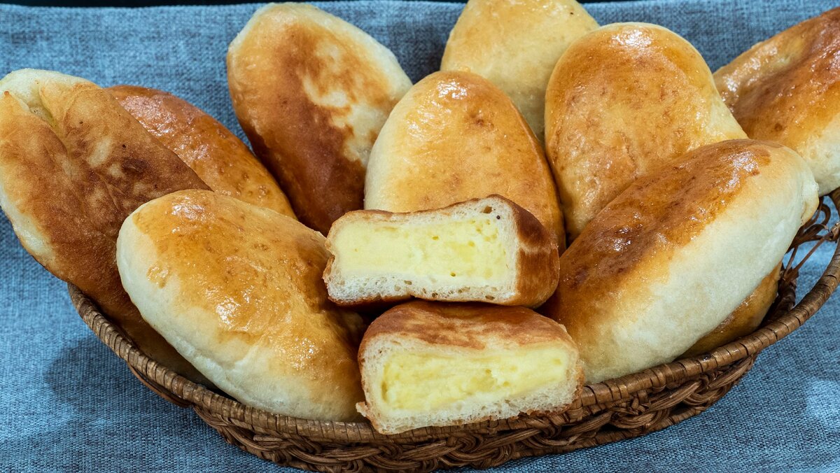 Пирожки с картошкой жареные пошаговый рецепт с фото