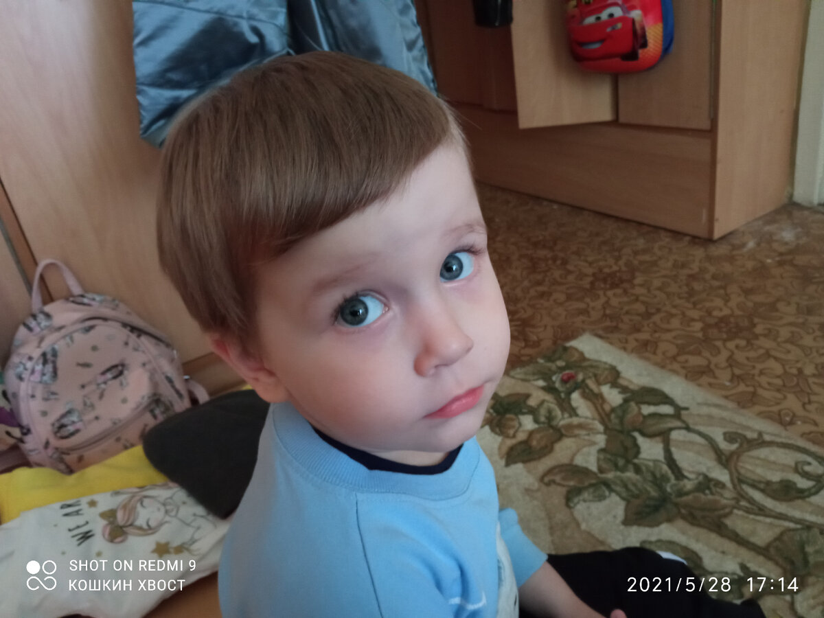 Вадим в детском саду, ждёт брата