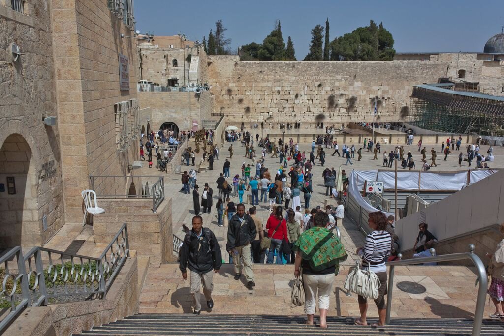 Стена плача, послеобеденное время