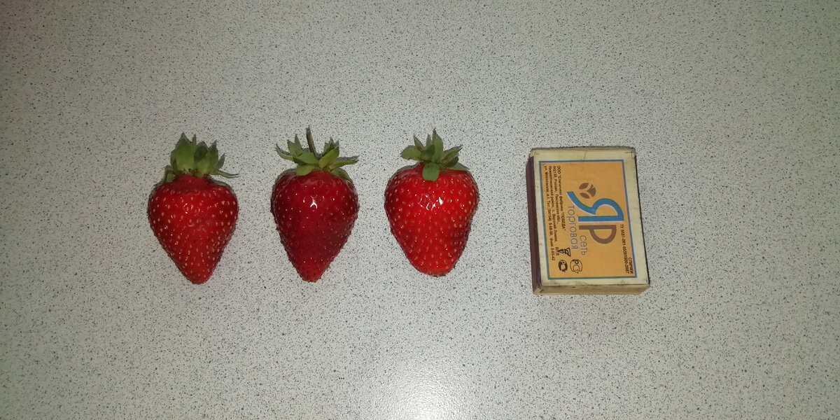 Более мелкие ягоды сорта Азия