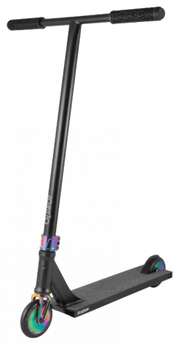 Примерно так выглядит трюковой самокат сейчас. 