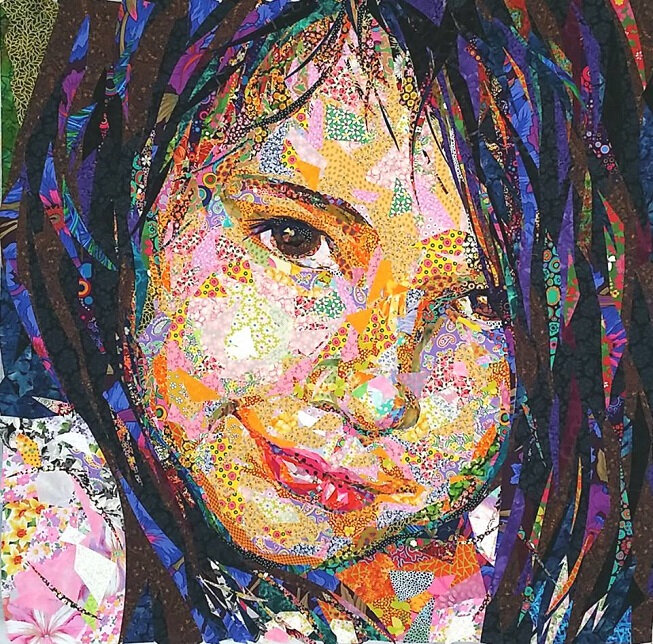Текстильная мозаика: удивительно красочные картины Danny Amazonas
