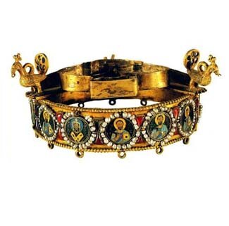 Корона византийского императора Льва VI